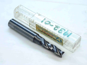 CONICAL .375 - .3968 OD .5 DEG TAPER CARBIDE END MILL 1/2 SHANK 3 FL AX-605C USA - JG1341CE4