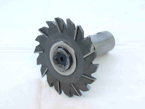 NIAGARA CUTTER 4" O.D. X 1/4 WIDTH STAGGERED TOOTH SIDE MILLING CUTTER 18 T HSS - JG1406CG5