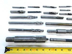 35pc LOT HSS COUNTERBORES RANGING FROM 5/32 - 1" INTERCHANGEABLE & SOLID PILOT - JG1428LVR