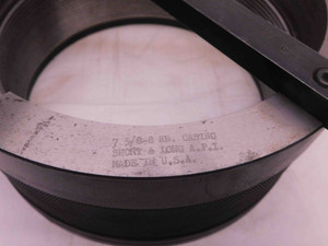 7 5/8 8 RD CASING SHORT & LONG API API 5B PIPE THREAD RING GAGE 7.625 RND CSG RC - DW39079DC5