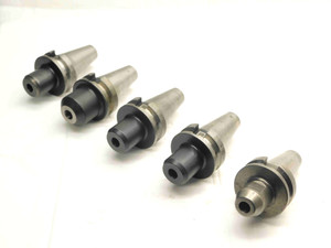 5pcs LOT OF BT40 1/2 I.D. SOLID END MILL TOOL HOLDER .5 2 3/4 PROJECTION - NS4478LVR