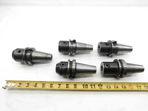 5pcs LOT OF BT40 3/4 I.D. SOLID END MILL TOOL HOLDER .75 2 1/2 - 2 3/4 PROJ. - NS4487LVR