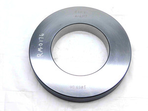 90.8985 MASTER PLAIN BORE RING GAGE 91.000 -.102 UNDERSIZE 91 mm 3.5787 CHECK - NS4648CZ5