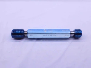 5/8 18 UNF 2B VERMONT THREAD PLUG GAGE .625 GO NO GO P.D.'S = .5889 & .5949 - DW39585CZ5