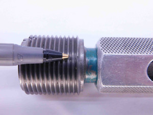 3/4 14 NPSM PIPE THREAD PLUG GAGE .75 .750 .7500 GO ONLY P.D. = .9889 2B CHECK - DW39745OB6