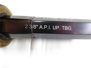 NEW 2 3/8 8 UP TBG API 5B PIPE THREAD PLUG GAGE 2.375 EXTERNAL UPSET TUBING EUE - JF3975PMC