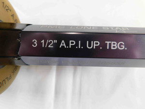 NEW 3 1/2 8 UP TBG API 5B PIPE THREAD PLUG GAGE 3.5 EXTERNAL UPSET TUBING EUE - JF3977PMC