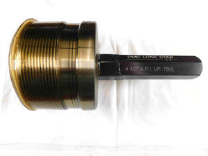 NEW 4 1/2 8 UP TBG API 5B PIPE THREAD PLUG GAGE 4.5 EXTERNAL UPSET TUBING EUE - JF3979PMC