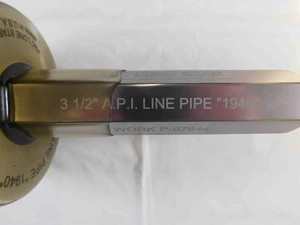 NEW 3 1/2 8 LINE PIPE API 5B THREAD PLUG GAGE 3.5 3.50 LP LP3 1/2 1940 USA MADE - JF4014PMC