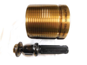 NEW 4 1/2 5 BUTTRESS CASING API 5B PIPE THREAD PLUG GAGE 4.5 BCSG BUTT CSG BTC - JF4032PMC