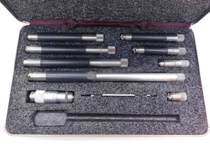 STARRETT No.823 SOLID ROD TUBULAR INSIDE MICROMETER 1 1/2" TO 8" RANGE USA MIC - BR12103AS6