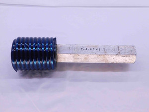 2" 4 ACME THREAD PLUG GAGE 2.0 4.0 2"-4 NA GO ONLY INSPECTION CHECK - DW39978AC6