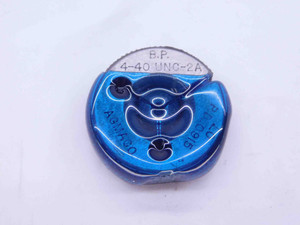 4 40 UNC 2A BEFORE PLATE THREAD RING GAGE #4 .112 .1120 NO GO ONLY P.D. = .0915 - DW40069OB6