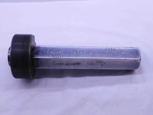 BUDGET 2 1/2 16 UN CARBIDE THREAD PLUG GAGE 2.5 GO ONLY P.D. = 2.4594 2B OR 3B - DW40132AS6