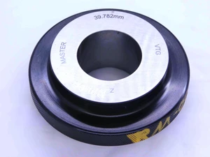 39.782 CLASS Z MASTER PLAIN BORE RING GAGE 40.000 -.218 UNDERSIZE 40 mm 1.5662 - JJ0128CZ5