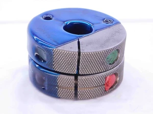 7/8 24 UNS 2A THREAD RING GAGES .875 .8750 GO NO GO P.D.'S = .8467 & .8426 CHECK - DW40202AD6