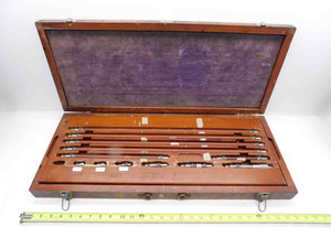 BROWN & SHARPE 6" TO 120" TUBULAR INSIDE MICROMETER USA MADE MIC WITH CASE 10'