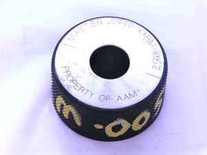 .5940 CLASS X MASTER PLAIN BORE RING GAGE .5938 +.0002 OVERSIZE 19/32 15 mm .594 - JJ0149CZ5