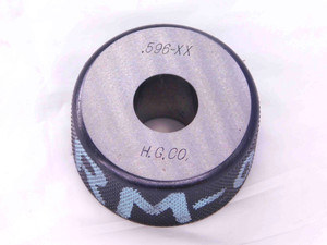 .5960 CL XX MASTER PLAIN BORE RING GAGE .5938 +.0022 OVERSIZE 19/32 15 mm .596 - JJ0194CZ5