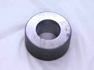 1.1155 CL X MASTER PLAIN BORE RING GAGE 1.1250 -.0095 UNDERSIZE 1 1/8 28.334 mm - JJ0221DH5