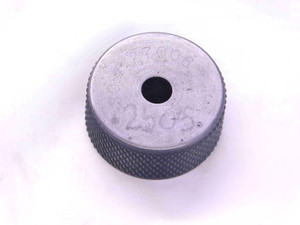 .2505 CLASS XX MASTER PLAIN BORE RING GAGE .2500 +.0005 OVERSIZE 1/4 6.363 mm - JJ0256DH5