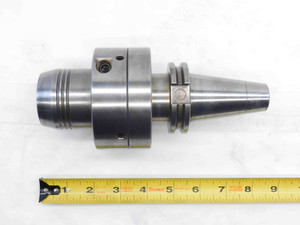 CAT40 SCHUNK 1" I.D. HYDRAULIC CHUCK TOOL HOLDER 1.0 EXTENDED 5" PROJ. 28000560 - JG3401AN5