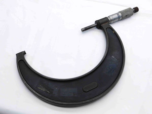 L.S. STARRETT No.226 MECHANICAL OUTSIDE MICROMETER 4" - 5" RANGE USA MADE MIC - BR12182AS6
