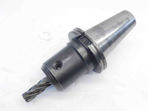 CAT50 VALENITE 3/4 I.D. SOLID END MILL TOOL HOLDER .75 4" PROJECTION V50CT-E75 - JG3451AT6