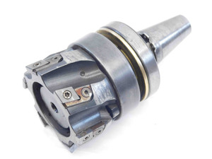 PARLEC 3" O.D. FACE MILL CH30-12SM2 CH30 SHANK HOLDS 6 INSERTS 3.0 CHIRON 30 - JG3491DH5
