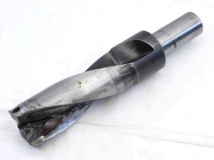 KOMET ? 1 7/8 O.D. 9 3/4 OAL INDEXABLE INSERT DRILL 1 1/4 SHANK 2 FLUTE 1.875 - JG3513AT6