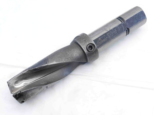 KOMET 1 3/4 O.D. INDEXABLE INSERT DRILL V5734450 1 1/2 SHANK 2 FL 1.75 WOEX - JG3514AT6