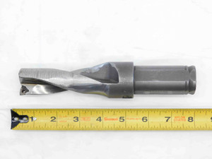 KOMET 1 3/8 O.D. INDEXABLE INSERT DRILL V5733490 1 1/4 SHANK 2 FL 1.375 WOEX - JG3517AT6