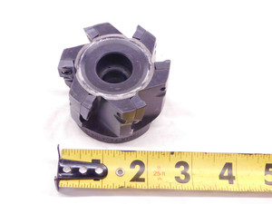ISCAR 2 1/2 O.D. FACE MILL F90A-D2.5-1.00 1" PILOT 3/8 KEY HOLDS 6 INSERTS - NS5413AH6