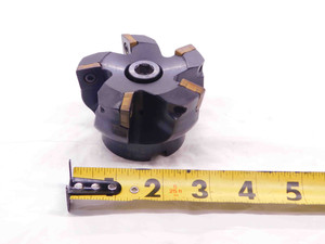 SANDVIK 3" O.D. COOLANT FACE MILL RA210-076R25-14M 1" PILOT HOLDS 5 INSERTS 3.0 - NS5417AH6