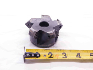 STELLRAM 2 1/2 O.D. FACE MILL C7745VS12-A2.50R 3/4 PILOT HOLDS 5 INSERTS - NS5438AB6