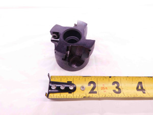 2" O.D. FACE MILL TPD12050RBU 3/4 PILOT 5/16 KEY HOLDS 4 INSERTS 2.0 INDEXABLE - NS5443DH5