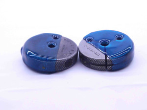 1/4 28 NF 2 THREAD RING GAGES .25 .250 GO NO GO P.D.'S = .2268 & .2237 UNF-2 - DS0008SLRL