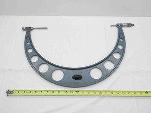 MITUTOYO No.104-201 12" - 18" INTERCHANGEABLE ANVIL MICROMETER .001" GRAD MIC