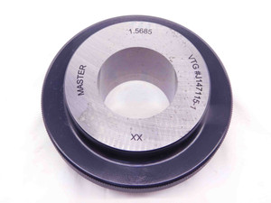 1.5685 CLASS XX MASTER PLAIN BORE RING GAGE 1.5625 +.0060 OVERSIZE 1 9/16 40 mm - NS5535AU6
