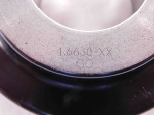 1.6630 CL XX MASTER PLAIN BORE RING GAGE 1.6563 +.0067 1 21/32 42.240 mm 1.663 - NS5549AU6
