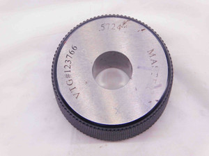 .5724 CLASS X MASTER PLAIN BORE RING GAGE .5625 +.0099 OVERSIZE 9/16 14.539 mm - NS5739AU6