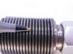 1 1/4 12 UNF 2A SET THREAD PLUG GAGE 1.25 GO NO GO P.D.'S = 1.1941 & 1.1879 - DW40397AQ6