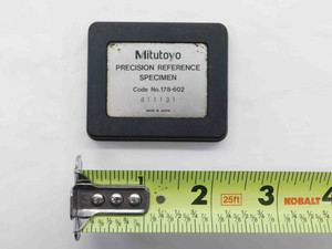 MITUTOYO No.178-602 PRECISION REFERENCE SPECIMEN USE WITH SJ-301 / SJ-400 - BR12440CZ5