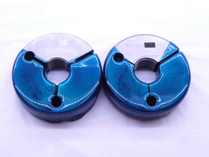 7/8 14 UNJF 3A THREAD RING GAGES .875 .8750 GO NO GO P.D.'S = .8286 & .8245 - DW40459AR6