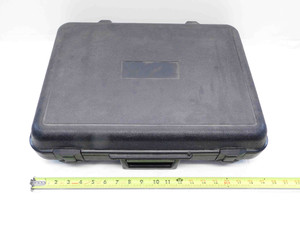 PLASTIC STORAGE / CARRYING CASE FOR TOOLING 19 1/4 X 14 1/2 X 4 3/4 CASE ONLY