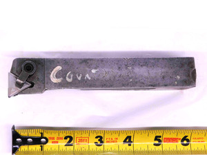 KENNAMETAL LATHE TURNING TOOL HOLDER 1" X 1.25" SHANK TP-43 INSERTS 6" OAL 1.0 - JJ0597CE5