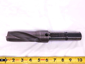KOMET 1 3/8 O.D. COOLANT INDEXABLE INSERT DRILL V5733490 1 1/4 SHANK 2 FL 1.375 - JJ0604AT6
