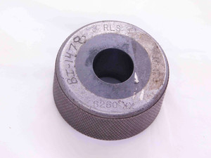 .6250 CL XX CARBIDE MASTER PLAIN BORE RING GAGE ONSIZE 5/8 16 .625 SETTING CHECK - JJ0680AS6