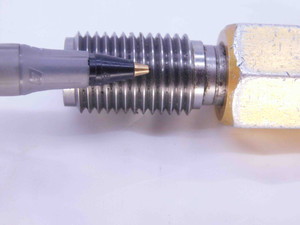 M14 X 1.5 6H METRIC THREAD PLUG GAGE 14 GO NO GO P.D.'S = 13.026 & 13.216 CHECK - DW40495SLW