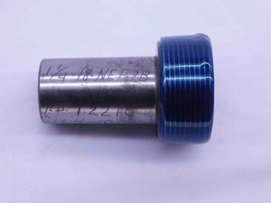 1 1/4 18 UNEF 2B BEFORE PLATING THREAD PLUG GAGE 1.25 NO GO ONLY P.D. = 1.2210 - DW40514SLW